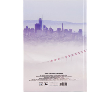 Notebook A4 192 sheets San Francisco