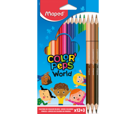 Colored pencils COLOR PEPS 12 pcs 25362