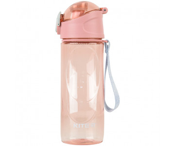 Пляшечка для води 530 мл ніжно-рожева