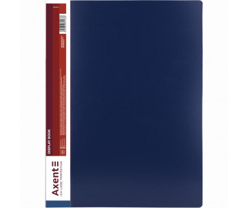 Дисплей-книга 100 файлів синя 996