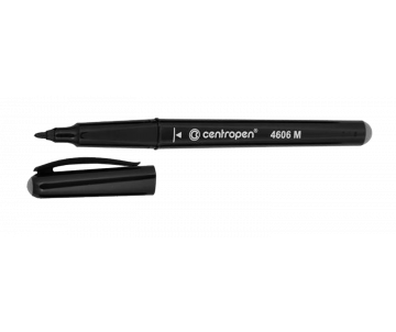 Marker pen black 1 mm Centropen 4606 