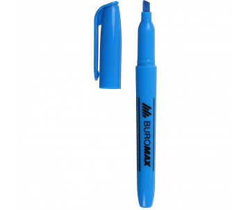 Текстмаркер круглий синій Buromax 8903