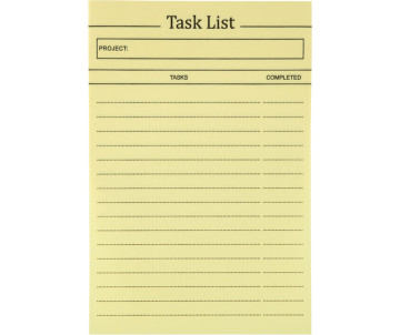 Block of paper with 100x150mm 100