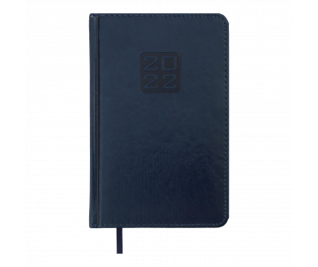 Business diary BRAVO A6 blue 2523-02