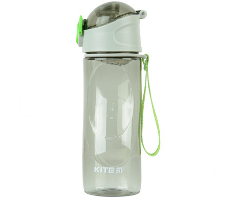 Бутылочка для воды 530 мл серо-зеленая