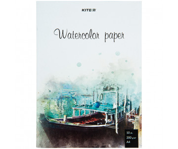 Watercolor paper A4 10 sheets 200g 27467