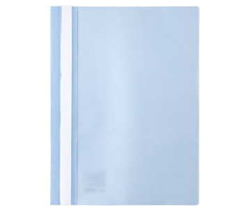 Быстросшиватель А4 светло голубой 6512