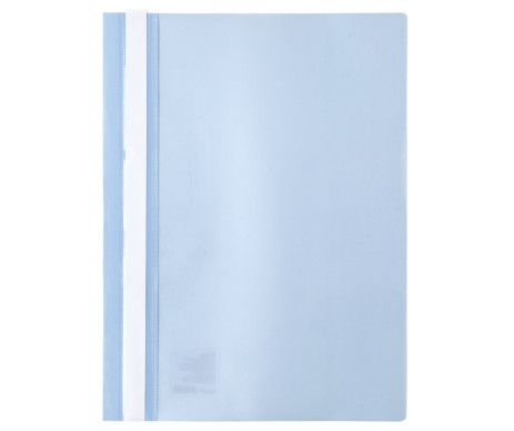 Быстросшиватель А4 светло голубой 6512