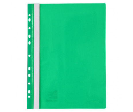 Speed stapler with perf A4 green 6493