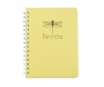 Notebook FAVORITE PASTEL A6 80 sheets 