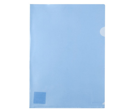 Папка-куточок А4, синя