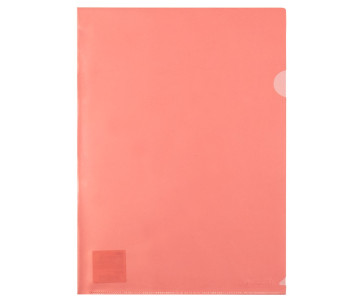 Папка-уголок А4 красная 3642