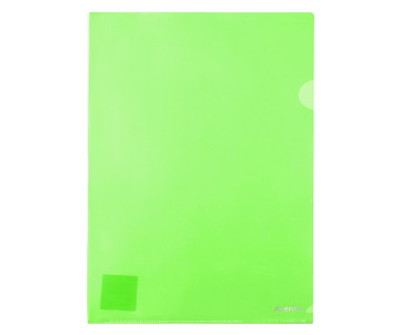 Corner folder A4 green 3639
