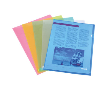 Corner folder A4 green 3639