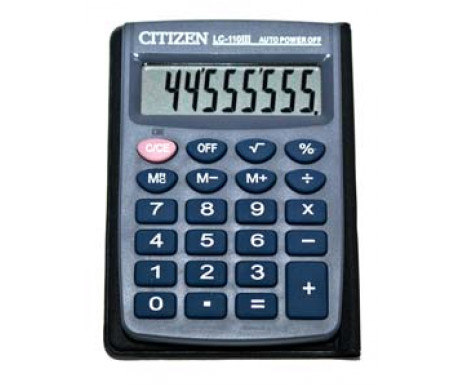 Калькулятор Citizen LC-110