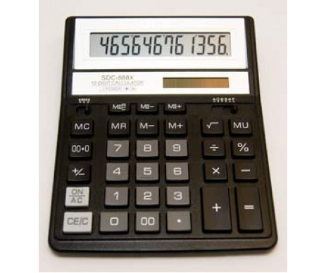 Калькулятор Citizen SDC-888 