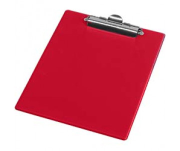 Clipboard A5 PVC red