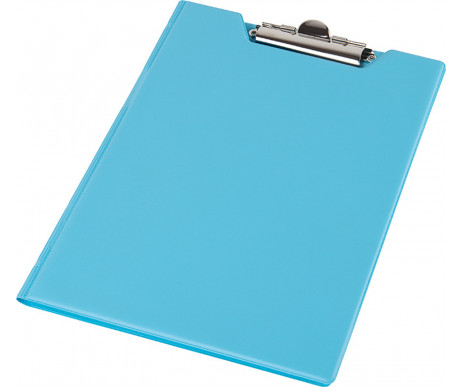 Clipboard folder A5 PVC blue