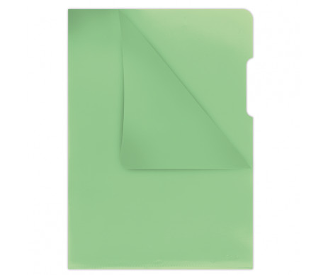 Folder area A4 180 microns green