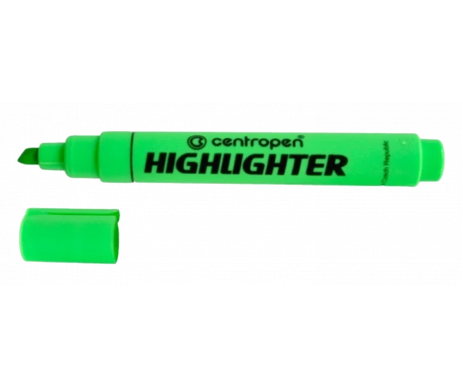 Текстмаркер флуоресцентний зелений