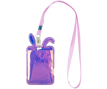 Бейдж Bunny на шнурку зелений 26653