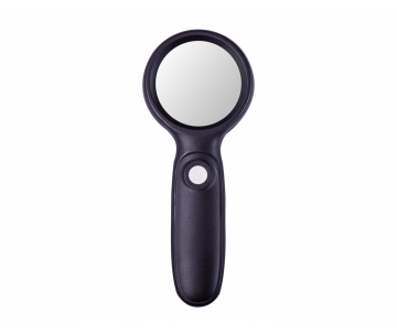 Magnifier with illumination black BM 4309