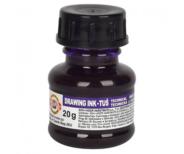Drawing ink 20g purple 6184