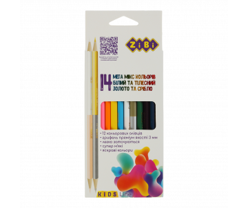 Colored pencils 14 pcs ZB 2440