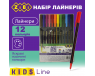 A set of liners 12 circles pencil ZB 2850  - foto  1