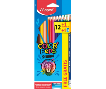 Олівці кольорові STRONG X12  25374