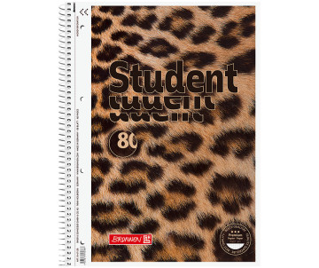 College pad A4 grid 80 sh Animal 24318