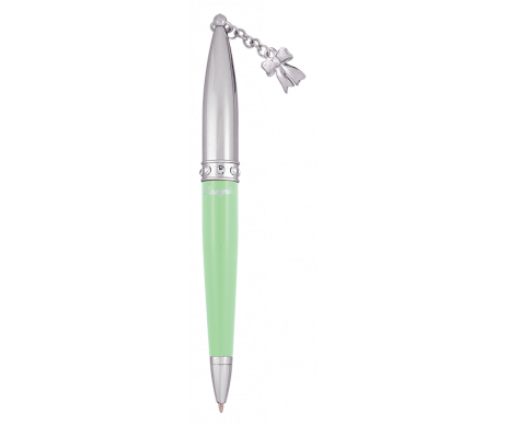 Набор подарочный Love ручка шариковая брелок зеленый