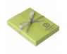 Набор подарочный Night Moth ручка шариковая и брелок зеленый  - фото  1