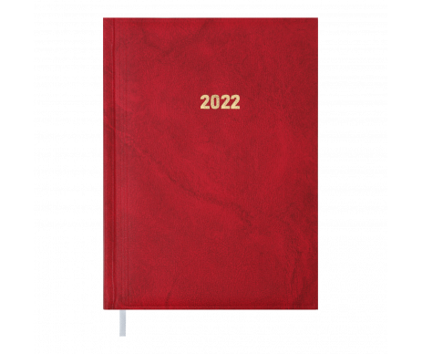 Business diary BASE A5 red 2108-05