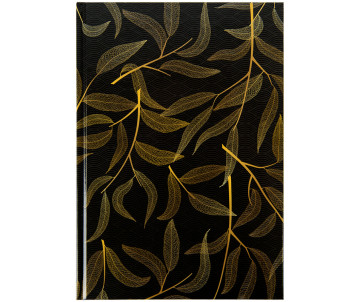 Notebook A4 Waves 96 sheets black 27308