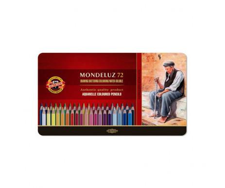 Pencils aquar color Mondeluz 72 pcs 2973