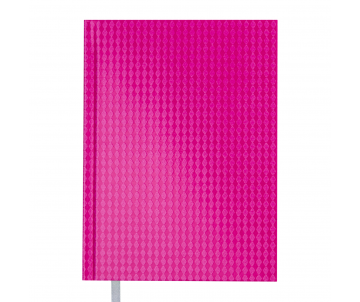 Datebook undated A5 DIAMANTE 288 pages raspberry