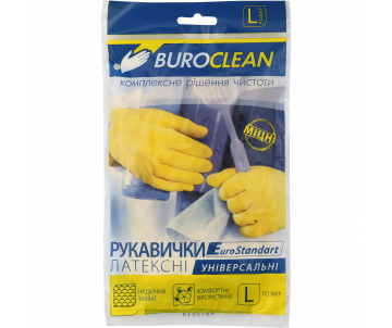  Перчатки хоз Buroclean L 10200302