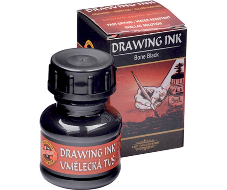 Туш художня 20г вугольн чорн 6191