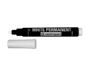 Маркер Permanent White 8586 2.5 мм білий