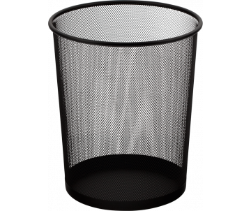 The wastebasket black BM 6270-01