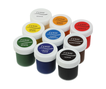 Gouache CLASSIC 9 pcs x 20ml ZB.6611