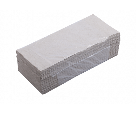 Полотенца бумажные серые (160шт) 79332