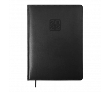 Ежедневник датированный 2018 BRAVO Soft A4 336 страниц черный