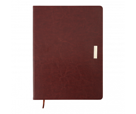 Ежедневник датированный 2018 SALERNO A4 336 страниц коричневый