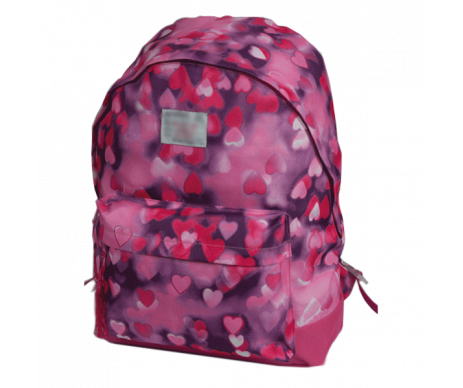 Backpack Simple PINK HEART