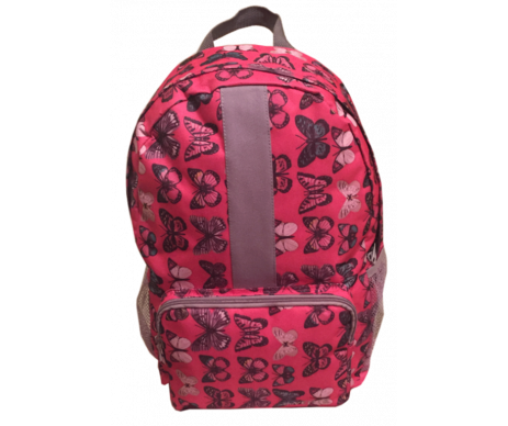 The Simple PINK BUTTERFLY backpack