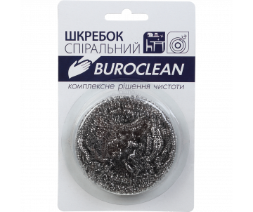 Скребок спиральный нержавеющий, Buroclean