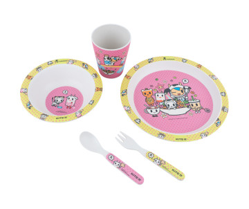 Набір посуду з бамбуку TK 5 предметів