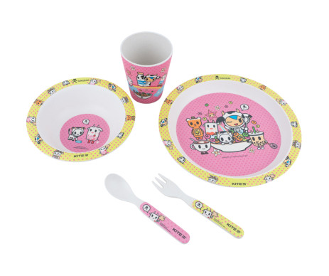 Набір посуду з бамбуку TK 5 предметів